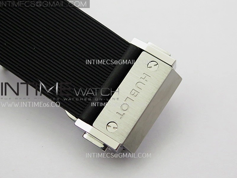 Classic Fusion 42mm Titanium JJZF 1:1 V2 Best Edition White Dial On Black Rubber Strap
