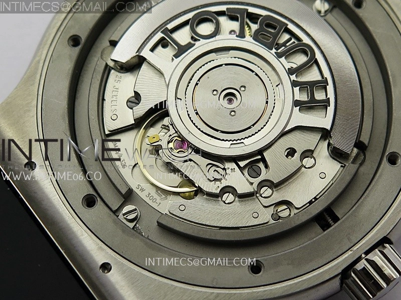 Classic Fusion 42mm Titanium JJZF 1:1 V2 Best Edition White Dial On Black Rubber Strap