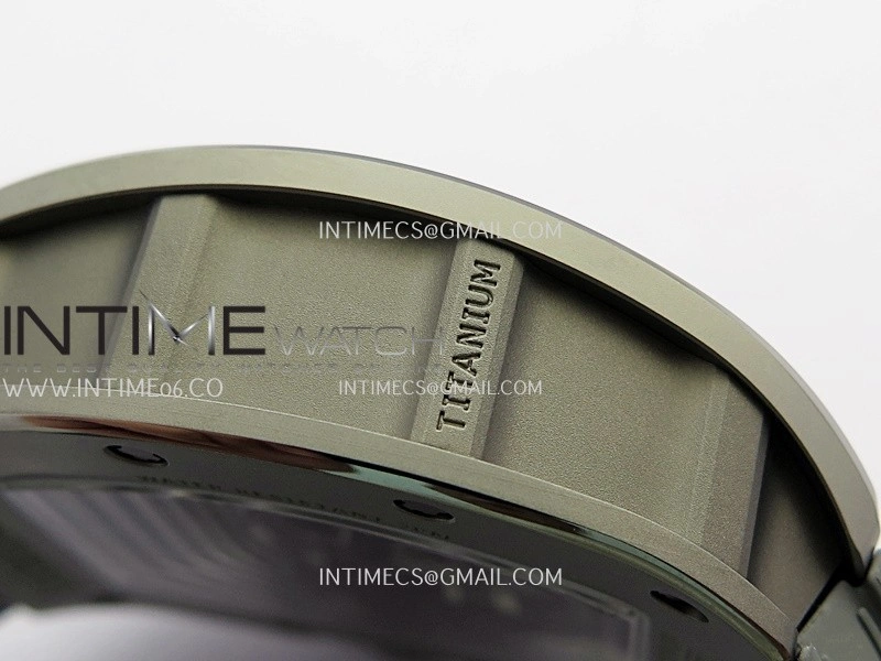 RM055 Gray Ceramic Umi Office 1:1 Best Edition Skeleton Dial Black Rubber Strap RMUL2 Super Clone