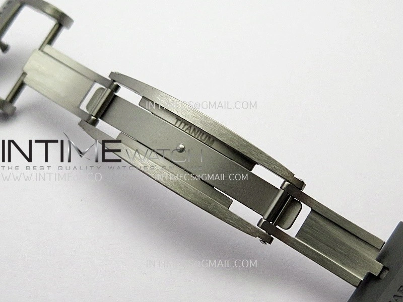 RM055 Gray Ceramic Umi Office 1:1 Best Edition Skeleton Dial Black Rubber Strap RMUL2 Super Clone