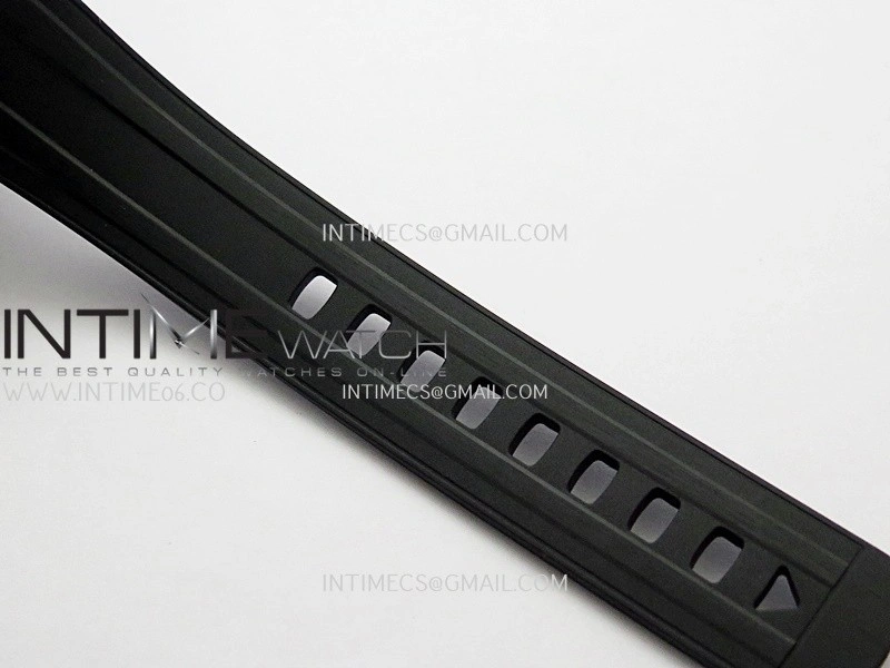 Seamaster Diver 300M Black Ceramic SS VSF 1:1 Best Edition Black Dial On Black Rubber Strap Super Clone Asian 8806