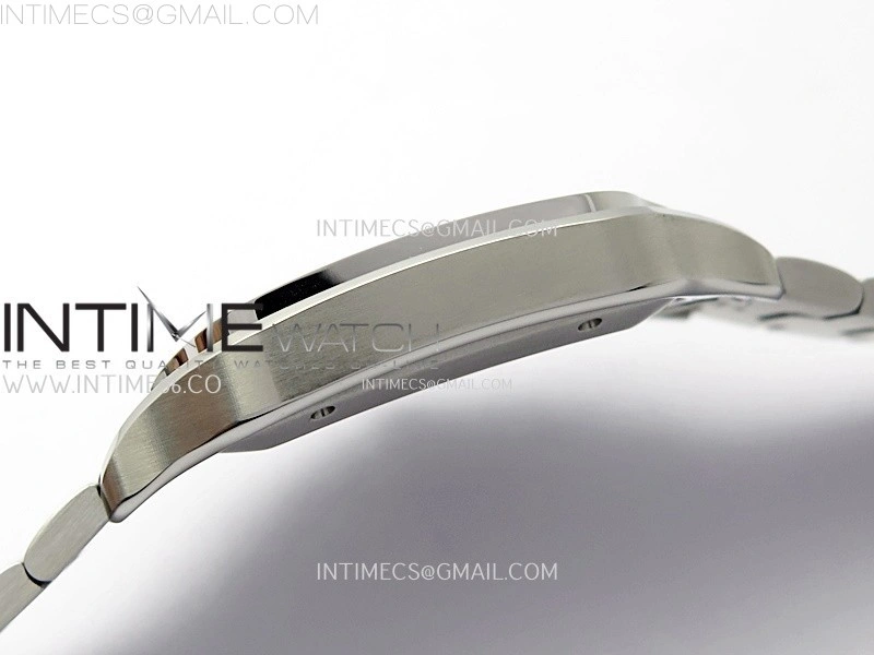 Santos de Cartier 40mm SS BVF 1:1 Best Edition Brown Dial on SS SmartLinks Bracelet MIYOTA 9015