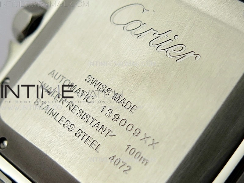 Santos de Cartier 40mm SS BVF 1:1 Best Edition Brown Dial on SS SmartLinks Bracelet MIYOTA 9015