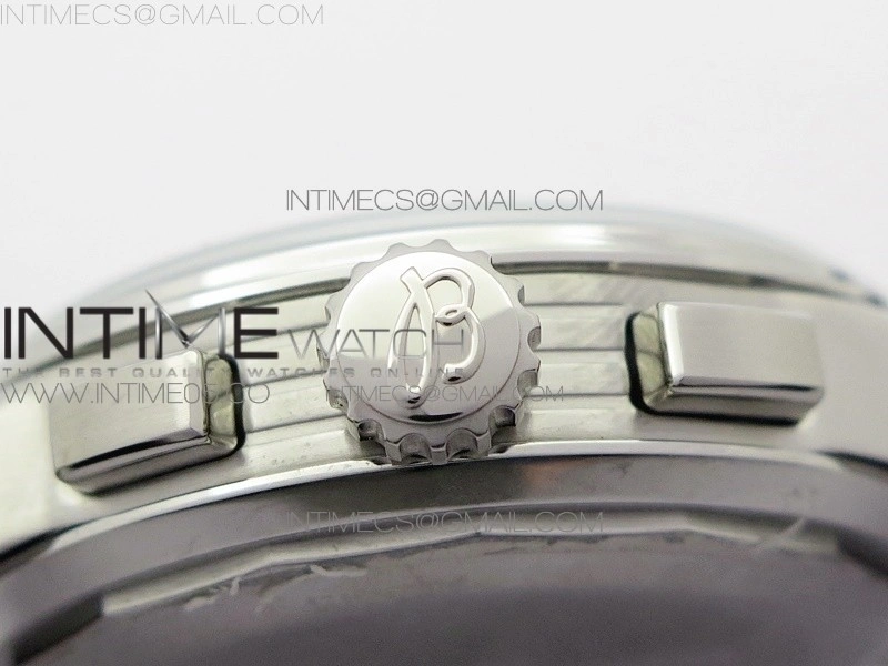 Premier A13315351 SS 42mm BLS 1:1 Best Edition Blue Dial on Brown Leather Strap A7750