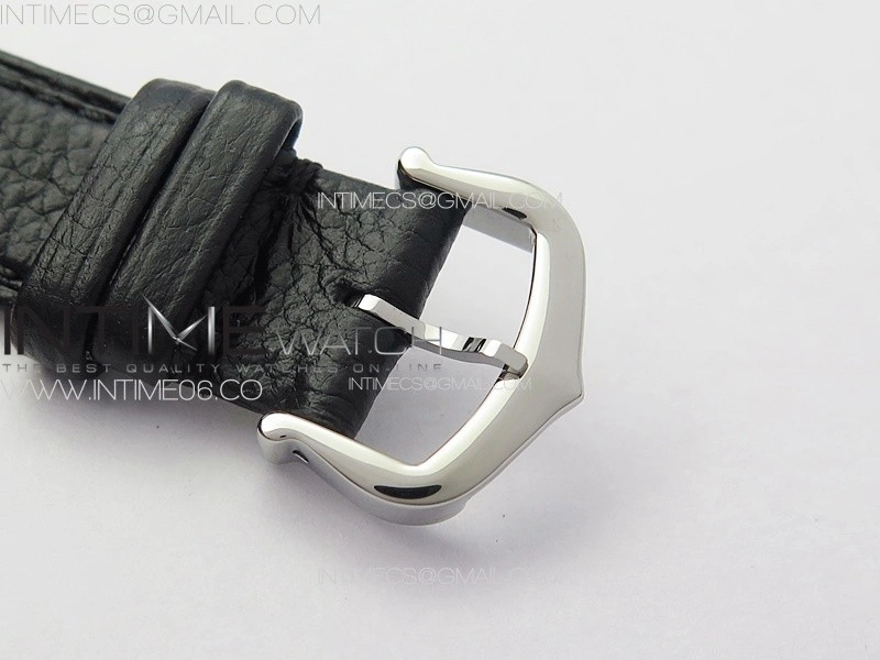 Tank Louis Ladies 22mm SS 8848F 1:1 Best Edition White Dial on Black Leather Strap Ronda Quartz