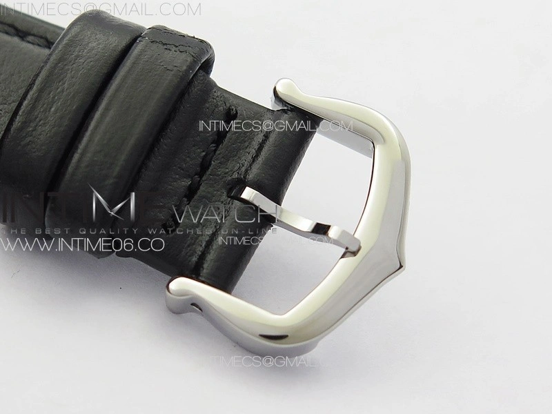 Tank Louis Ladies 22mm SS 8848F 1:1 Best Edition White Dial on Black Leather Strap Ronda Quartz