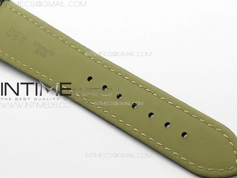 Tank Louis Ladies 25mm SS 8848F 1:1 Best Edition Green Dial on Green Leather Strap Ronda Quartz