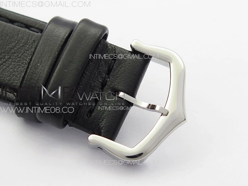 Tank Louis Ladies 25mm SS 8848F 1:1 Best Edition White Dial on Black Leather Strap Ronda Quartz