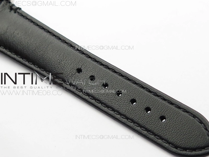 Tank Louis Ladies 25mm SS 8848F 1:1 Best Edition White Dial on Black Leather Strap Ronda Quartz