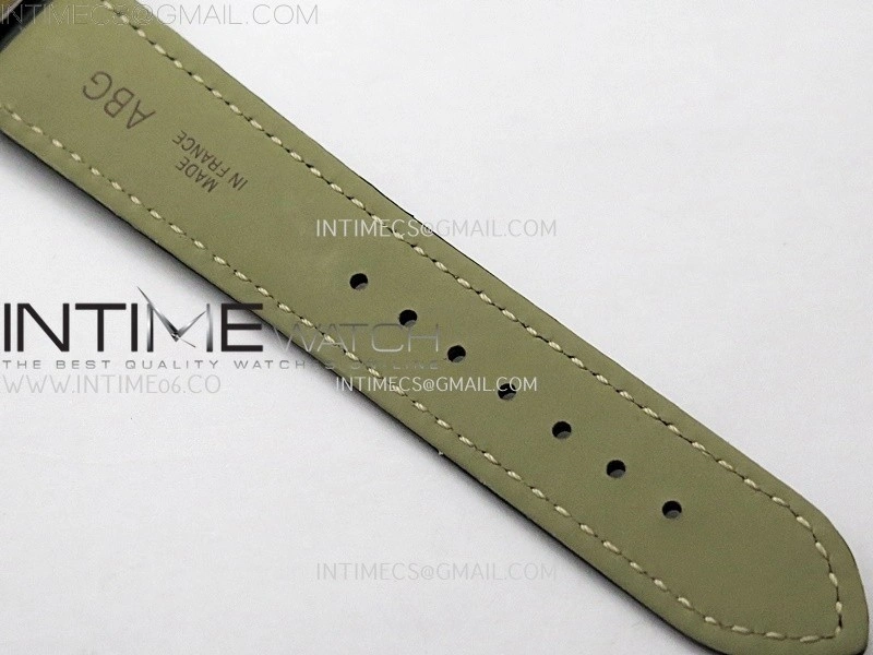 Tank Louis Ladies 25mm YG 8848F 1:1 Best Edition Black Dial On Black Leather Strap Ronda Quartz