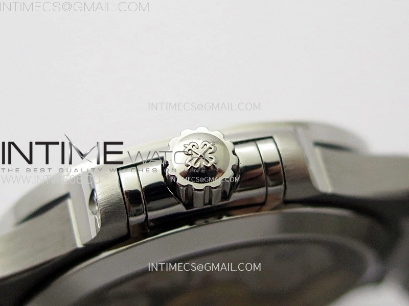 Nautilus 7118 New Version Ladies Diamonds Bezel PPF 1:1 Best Edition Gray Dial on SS Bracelet A324 Super Clone