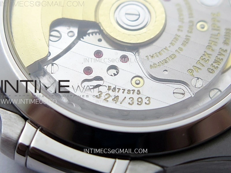 Nautilus 7118 New Version Ladies Diamonds Bezel PPF 1:1 Best Edition Gray Dial on SS Bracelet A324 Super Clone