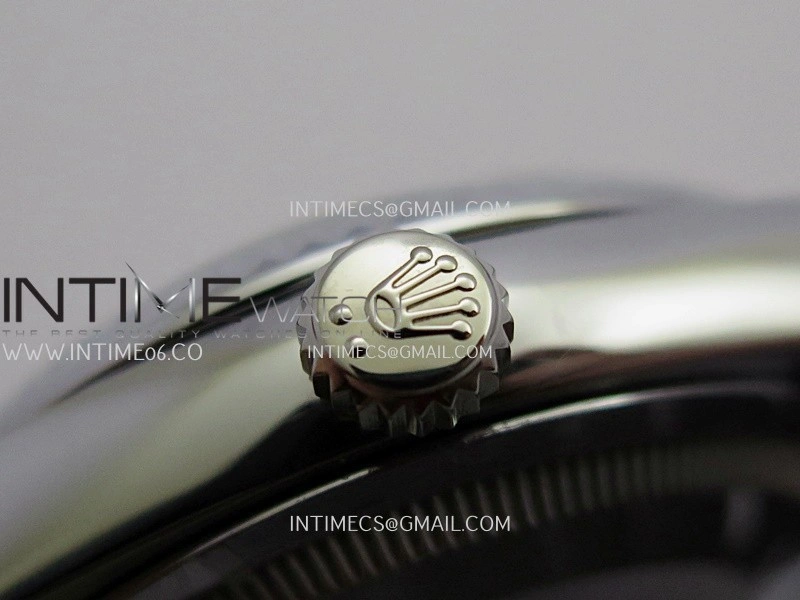 Day Date 128239 Gain Weight QF 1:1 Best Edition Gray Mop Dial Diamond Marker On President Bracelet A2836