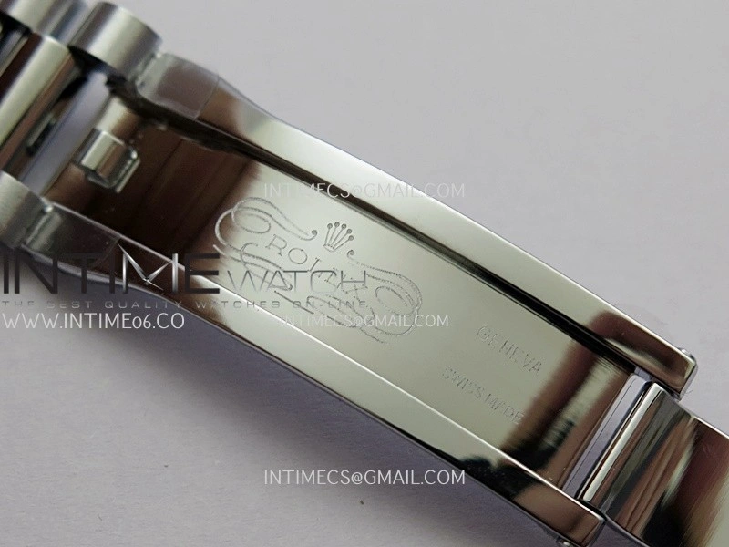 Day Date 128239 Gain Weight QF 1:1 Best Edition Gray Mop Dial Diamond Marker On President Bracelet A2836