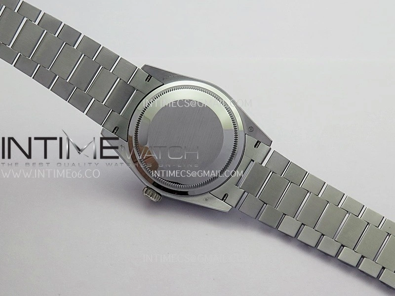 Day Date 128239 Gain Weight QF 1:1 Best Edition Gray Mop Dial Diamond Marker On President Bracelet A2836