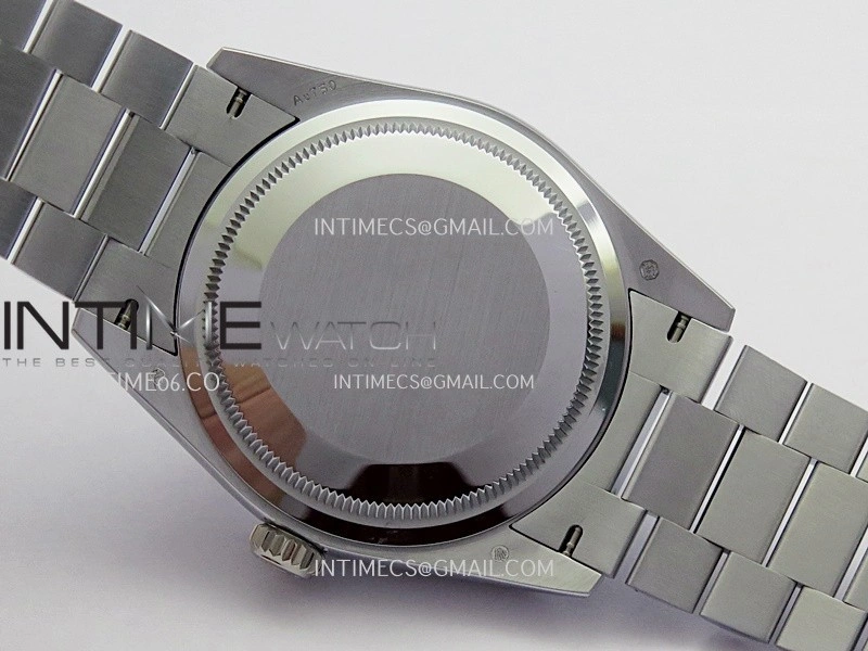 Day Date 128239 Gain Weight QF 1:1 Best Edition Gray Mop Dial Diamond Marker On President Bracelet A2836