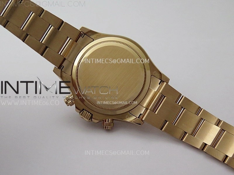 Daytona 126505 Gain Weight RG QF 1:1 Best Edition Bright Black Dial RG Subdial on RG Bracelet SH4131 V6