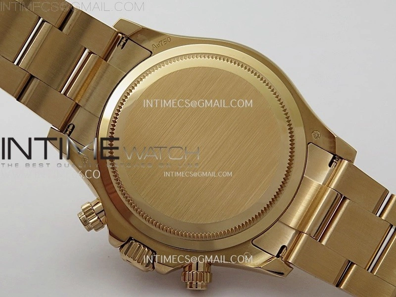 Daytona 126505 Gain Weight RG QF 1:1 Best Edition Bright Black Dial RG Subdial on RG Bracelet SH4131 V6