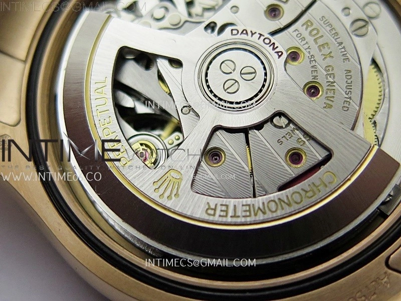 Daytona 126505 Gain Weight RG QF 1:1 Best Edition Bright Black Dial RG Subdial on RG Bracelet SH4131 V6