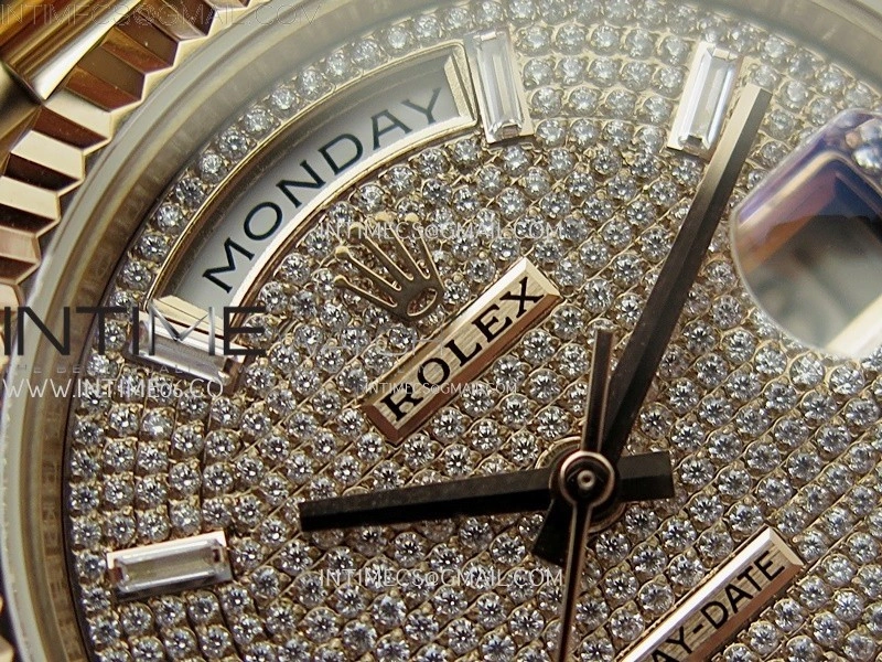 Day Date 40mm 228235 Gain Weight RG tungsten APSF 1:1 Best Edition Diamond Dial on RG President Bracelet A3255