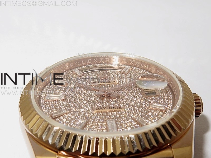 Day Date 40mm 228235 Gain Weight RG tungsten APSF 1:1 Best Edition Diamond Dial on RG President Bracelet A3255