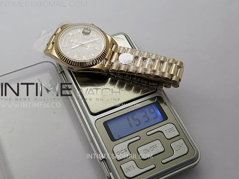 Day Date 40mm 228235 Gain Weight RG tungsten APSF 1:1 Best Edition Diamond Dial on RG President Bracelet A3255