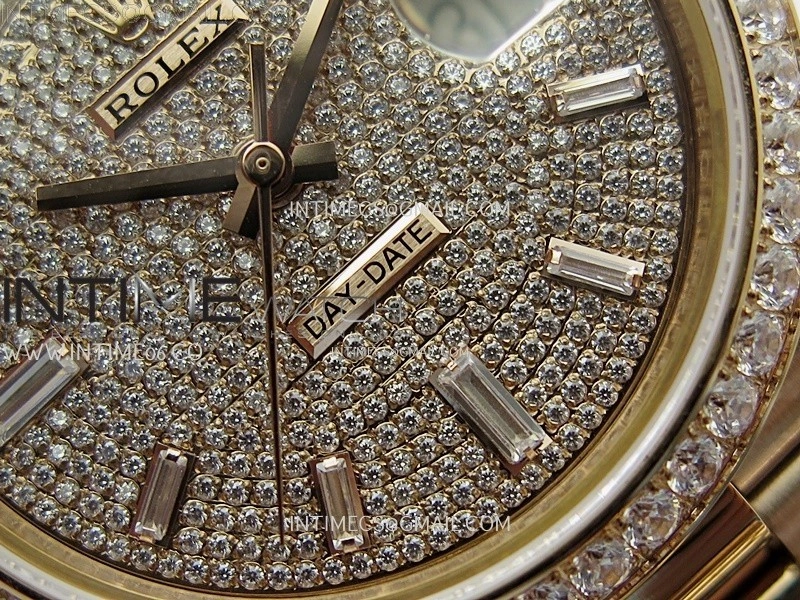 Day Date 40mm 228345 Gain Weight RG tungsten APSF 1:1 Best Edition Diamond Dial on RG President Bracelet A3255