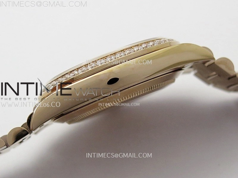 Day Date 40mm 228345 Gain Weight RG tungsten APSF 1:1 Best Edition Diamond Dial on RG President Bracelet A3255