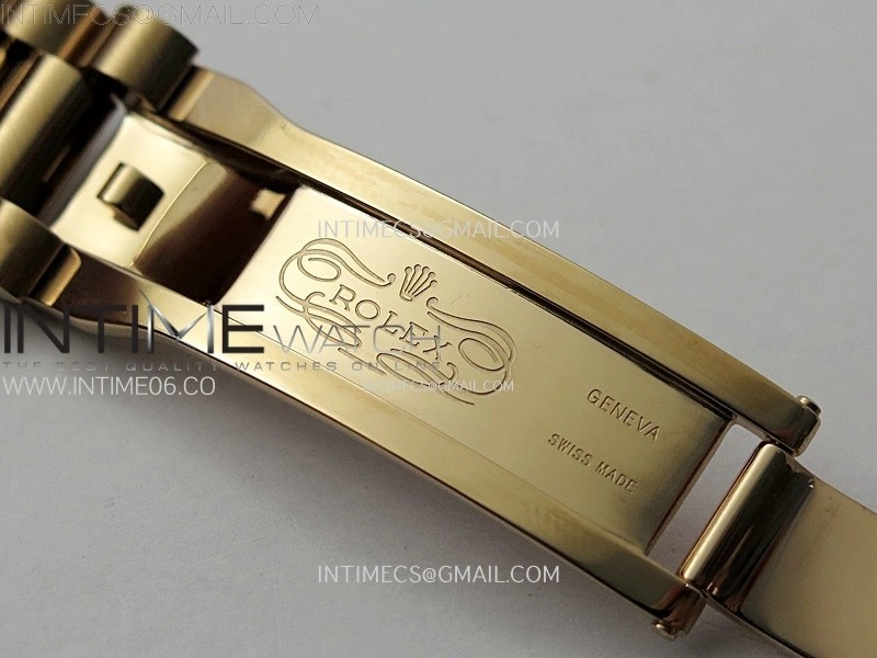 Day Date 36mm Gain Weight RG tungsten APSF 1:1 Best Edition Diamond Dial on SS President Bracelet A3255