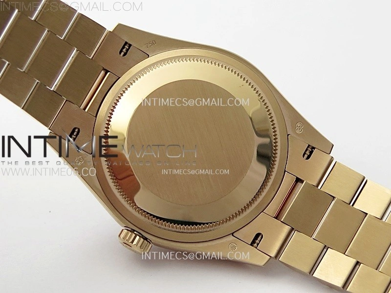 Day Date 36mm Gain Weight RG tungsten APSF 1:1 Best Edition Diamond Dial on SS President Bracelet A3255