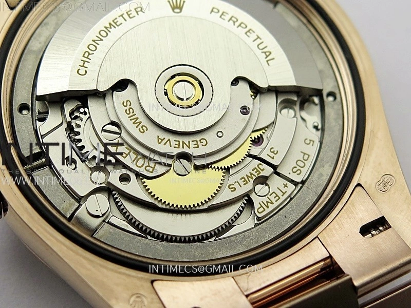 Day Date 36mm Gain Weight RG tungsten APSF 1:1 Best Edition Diamond Dial on SS President Bracelet A3255