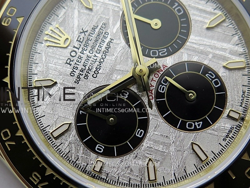 Daytona 126518 Gain Weight SWF 1:1 Best Edition Meteorite Dial Stick Markers on Oysterflex Strap SH4131