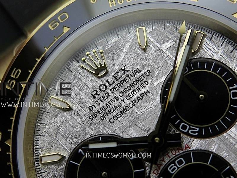 Daytona 126518 Gain Weight SWF 1:1 Best Edition Meteorite Dial Stick Markers on Oysterflex Strap SH4131