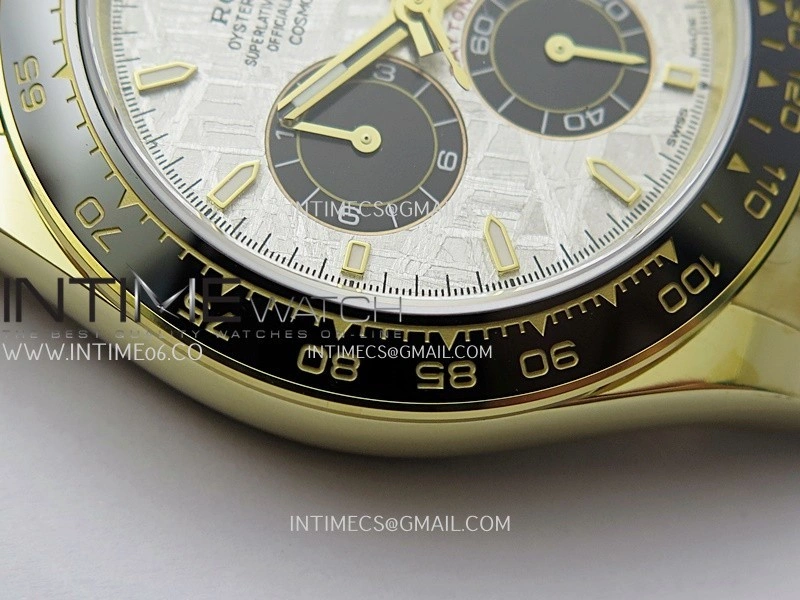 Daytona 126518 Gain Weight SWF 1:1 Best Edition Meteorite Dial Stick Markers on Oysterflex Strap SH4131