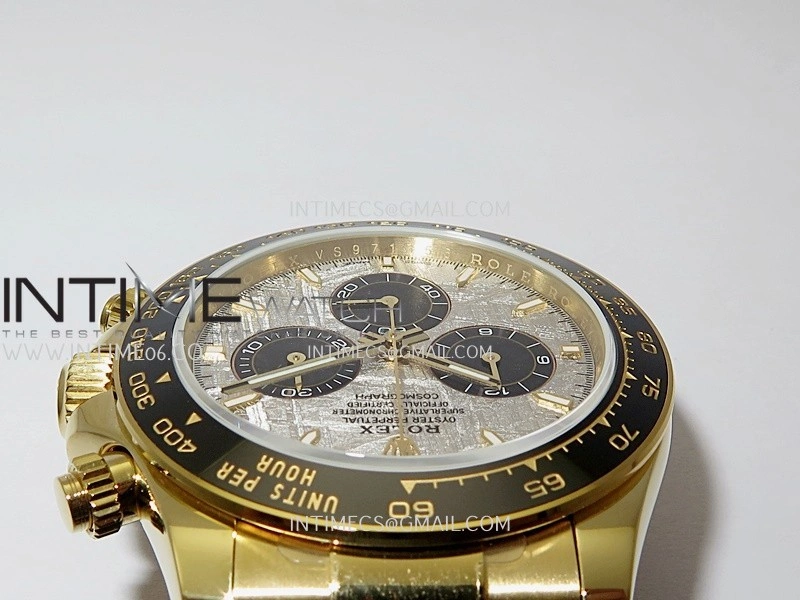 Daytona 126518 Gain Weight SWF 1:1 Best Edition Meteorite Dial Stick Markers on Oysterflex Strap SH4131