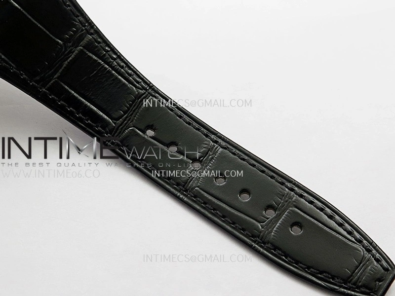 Royal Oak Chrono 26240 RG Gain Weight V2 DDF 1:1 Best Edition Black Dial On Black Leather Strap Super Clone DD4401