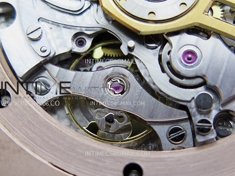 Royal Oak Chrono 26240 RG Gain Weight V2 DDF 1:1 Best Edition Black Dial On Black Leather Strap Super Clone DD4401