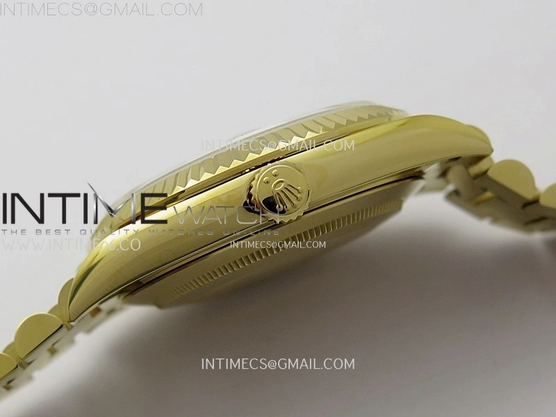Day Date 40mm 228238 Gain Weight YG tungsten APSF 1:1 Best Edition Diamond Dial on YG President Bracelet A3255