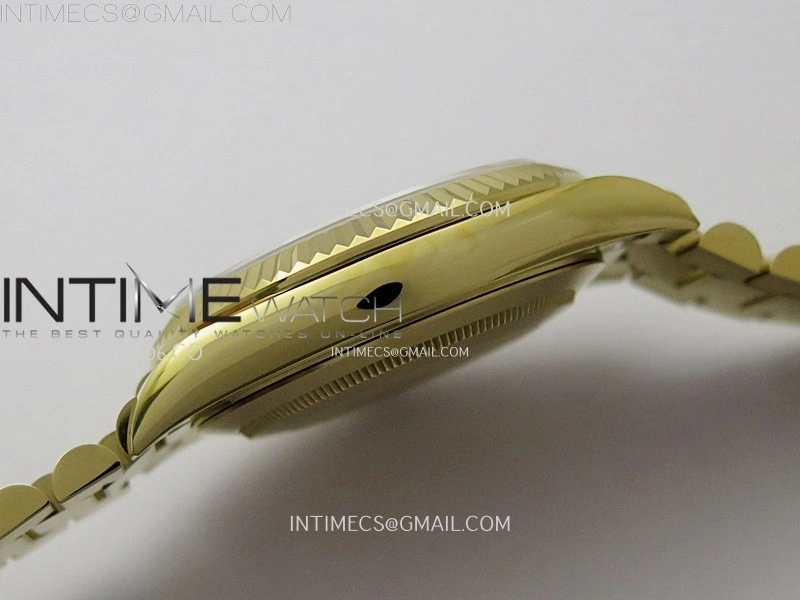 Day Date 40mm 228238 Gain Weight YG tungsten APSF 1:1 Best Edition Diamond Dial on YG President Bracelet A3255