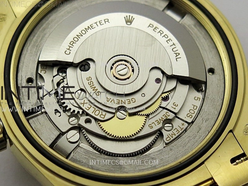 Day Date 40mm 228238 Gain Weight YG tungsten APSF 1:1 Best Edition Diamond Dial on YG President Bracelet A3255