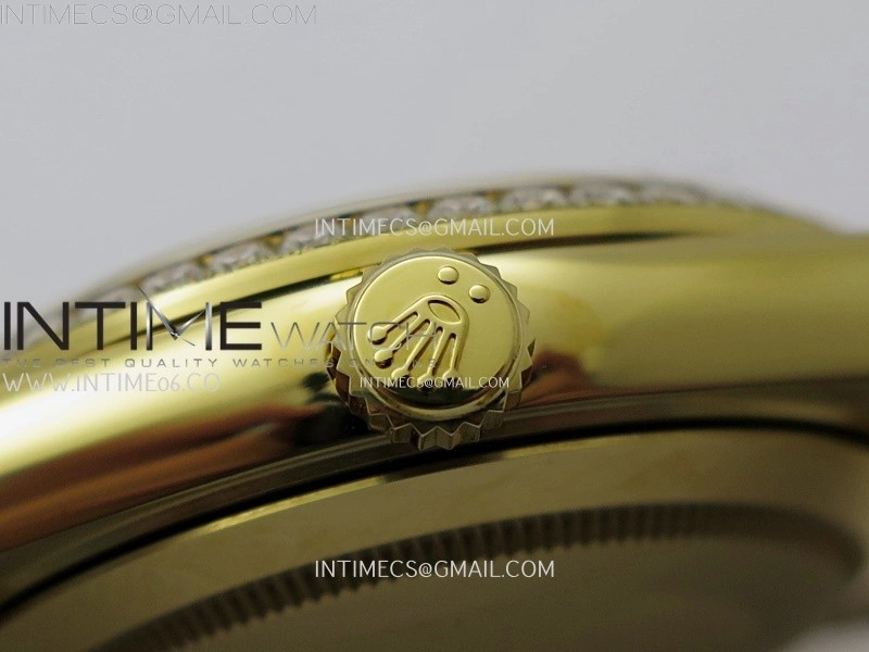 Day Date 40mm 228348 Gain Weight YG tungsten APSF 1:1 Best Edition Diamond Dial on YG President Bracelet A3255