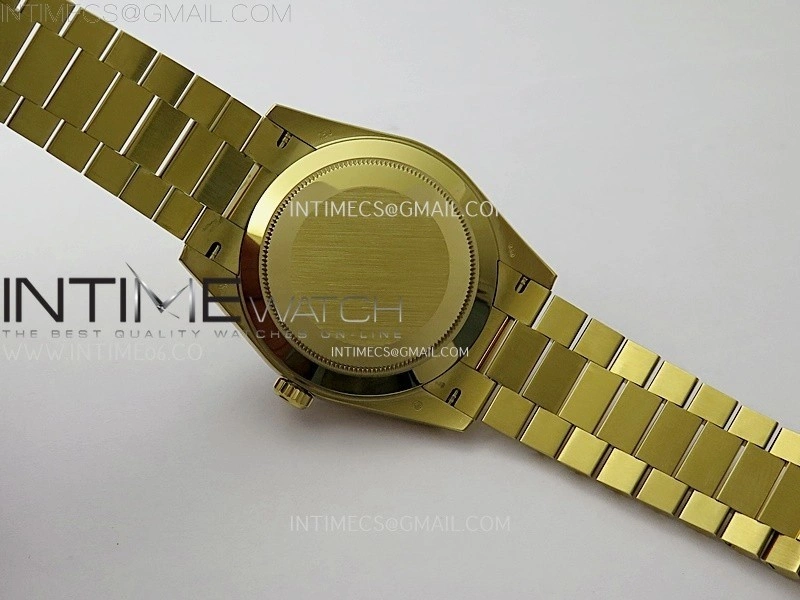 Day Date 40mm 228348 Gain Weight YG tungsten APSF 1:1 Best Edition Diamond Dial on YG President Bracelet A3255