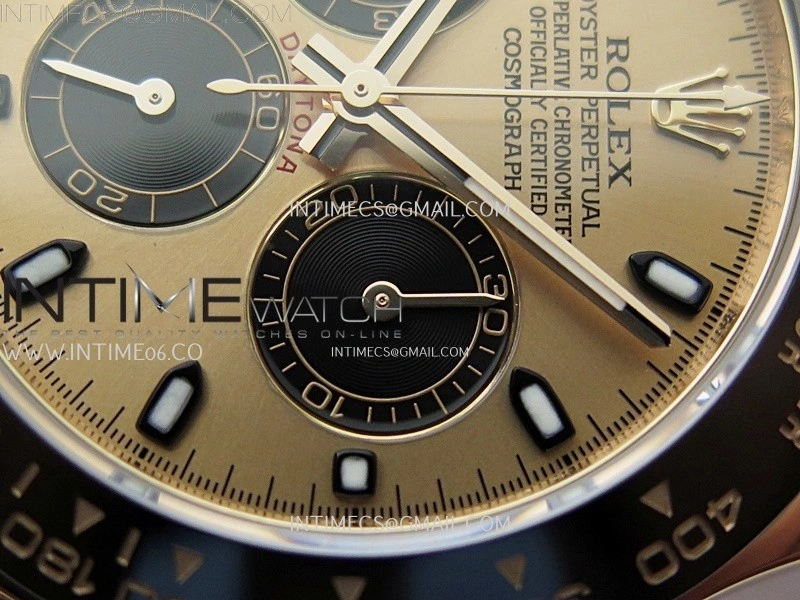 Daytona 116515 Gain Weight ZF 1:1 Best Edition Rose Gold Dial Sticks Markers on Oysterflex Strap SH4130