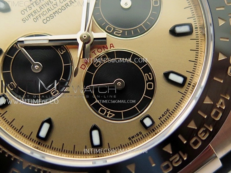 Daytona 116515 Gain Weight ZF 1:1 Best Edition Rose Gold Dial Sticks Markers on Oysterflex Strap SH4130