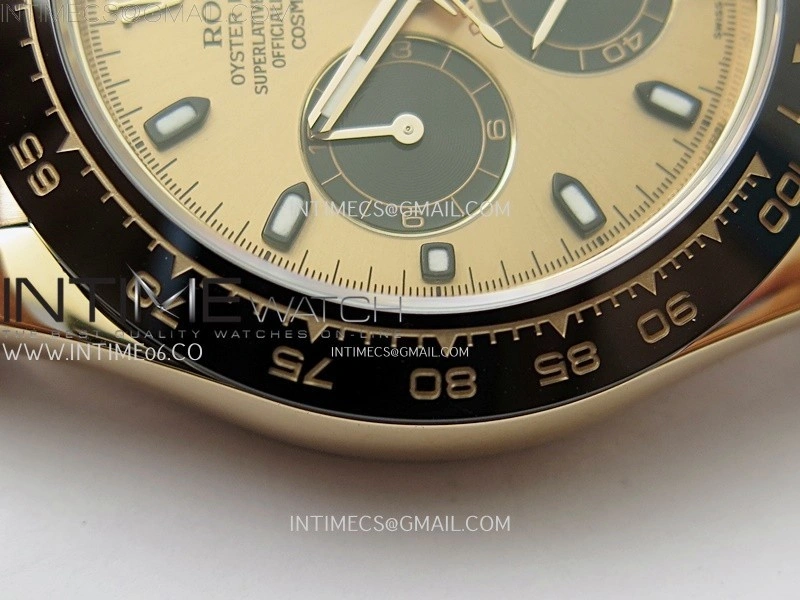 Daytona 116515 Gain Weight ZF 1:1 Best Edition Rose Gold Dial Sticks Markers on Oysterflex Strap SH4130