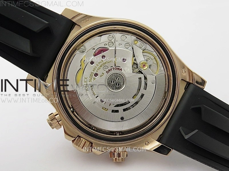 Daytona 116515 Gain Weight ZF 1:1 Best Edition Rose Gold Dial Sticks Markers on Oysterflex Strap SH4130