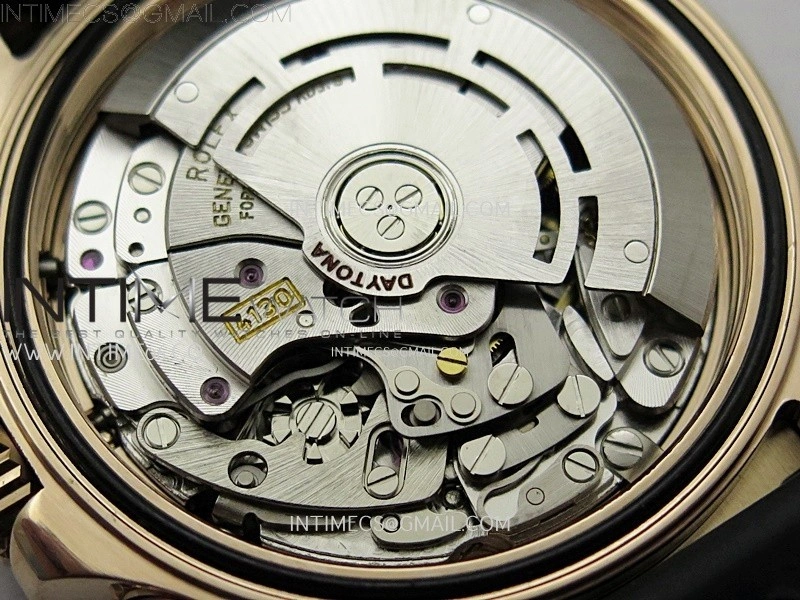 Daytona 116515 Gain Weight ZF 1:1 Best Edition Rose Gold Dial Sticks Markers on Oysterflex Strap SH4130