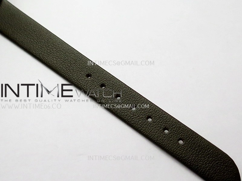 Baignoire Watch YG AF 1:1 Best Edition Brown Dial On Brown Croco Strap RONDA Quartz
