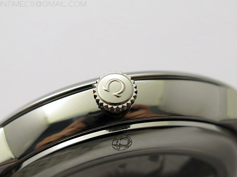 De Ville 40mm SS GTF 1:1 Best Edition Silver Dial Silver Markers on SS Bracelet A8000