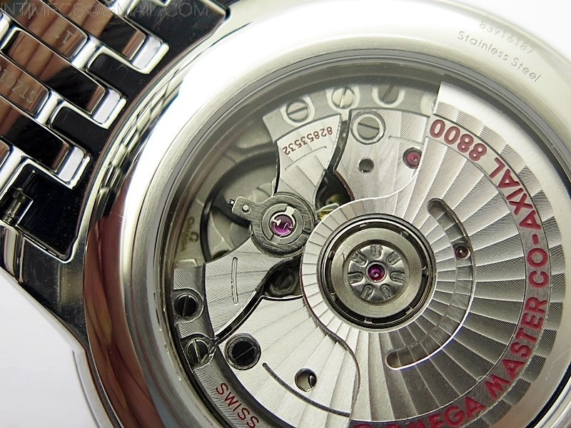 De Ville 40mm SS GTF 1:1 Best Edition Silver Dial Silver Markers on SS Bracelet A8000